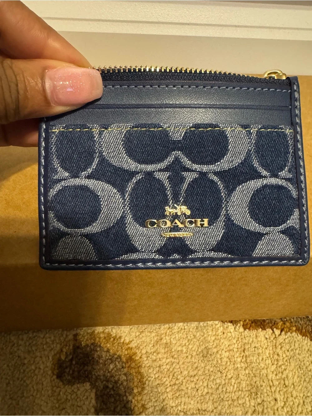 Coach mini bucket